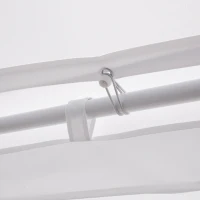 Outsunny Wedding Tent 22.3ft Octagonal Party Tent Event Shelter Outdoor with 8 Removable Walls - White(m-15)