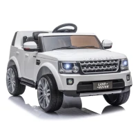 Aosom 12V Battery Kids Landrover Discovery Ride On Toy with Remote Control, Bright Headlights, & Working Suspension(m-1)