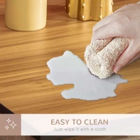 PawHut Modern Dog Crate End Table, Dual Room with Removable Panel, Stylish Pet Furniture(m-6)