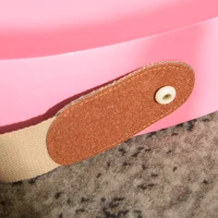 Soozier 36" Kids Acoustic Guitar Set with Easy Strings, Tuner, Picks, and Waterproof Case Included, Beginner Acoustic Guitar for Kids, Portable Acoustic Child Guitar, Pink(m-9)