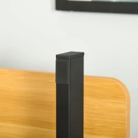 Vinsetto 32'' Height Adjustable Sit Standing Desk Converter, Ergonomic Laptop Riser Workstation with Keyboard Tray(m-11)