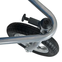 Aosom Elite 360 Swivel Double Child Two-Wheel Bicycle Cargo Trailer With 2 Security Harnesses, Blue(m-12)