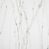 HOMCOM 6’ Artificial Willow Tree Light with 864 Color Changing LED Lights for Home Party, Indoor and Covered Outdoor Use(m-9)