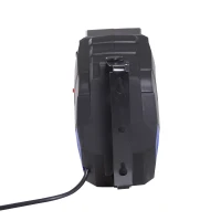 DURHAND 50ft Retractable Cord Reel Industrial Extension Cord 3 Grounded Outlets Adapter Ceiling or Wall Mount(m-5)