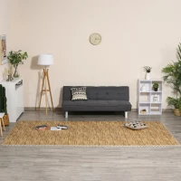 Soozier 18 Piece 24" x 24" High-Density Water Resistant Interlocking Foam Floor Tile Mats 72Sqft- Light Wood Grain(m-12)