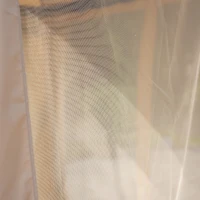 Outsunny 10' x 10' Soft Top Gazebo Canopy Tent w/ Double Roof, Eaves Design and Mesh Netting Sidewall Outdoor Patio Large Garden(m-7)