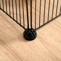 PawHut Small Animal Cage for Bunny, Guinea Pig, Chinchilla, Hedgehog, Portable Pet Enclosure with Door, 16 Panels(m-10)