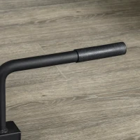 Soozier Horizontal Weight Rack, Weight Plate Rack Holder, Bumper Plate Storage with Transport Wheels and Handle for Home Gym(m-8)