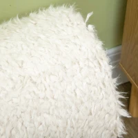 PawHut Cat Tree Alpaca-shaped Kitty Tower with Tunnel Sisal Scratching Post, 15.4" x 11.8" x 37.4", Cream(m-7)