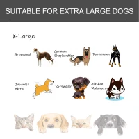 PawHut Folding Design Heavy Duty Metal Dog Cage Crate & Kennel with Removable Tray and Cover, & 4 Locking Wheels, Indoor/Outdoor 49"(m-8)