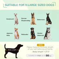 PawHut 48" x 36" Elevated Portable Dog Cot Cooling Pet Bed with UV Protection Canopy Shade(m-7)