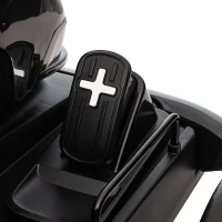 Aosom 24V 7.5 MPH Electric Go Kart, Drifting Car for Kids with Remote Control, Music, Horn Honking, Outdoor Ride On Toy Toys for 6-12 Years Old(m-8)