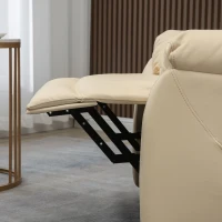 HOMCOM Electric Power Lift Chair for Elderly with Massage, Oversized Living Room Recliner with Remote Control, and Side Pockets, Beige(m-9)