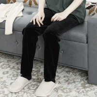 HOMCOM Storage Ottoman Bench with Soft Closing Hinged Lid, Faux Leather Upholstered Bench with Button Tufted Design and Armrests for Living Room, Gray(m-8)