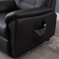 HOMCOM Electric Power Lift Recliner Chair w/ Remote, Brown(m-11)