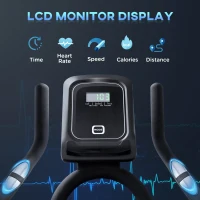 Soozier Indoor Cycling Bike Quiet Belt Drive Exercise Stationary, Flywheel Cardio Workout Bicycle(m-4)