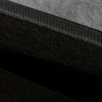 HOMCOM 54" Loveseat Sofa for Bedroom, Modern Love Seats Furniture, Upholstered Small Couch for Small Space, Grey(m-7)