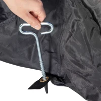 Outsunny 2 Person Insulated Ice Fishing Shelter Pop-Up Portable Ice Fishing Tent with Carry Bag and Anchors for Lowest Temps -22℉, Camouflage(m-9)