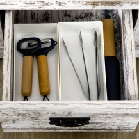 HOMCOM Sideboard Buffet Kitchen Sideboard Cabinet with Five Drawers Two Door Cabinets Adjustable Shelf for Living Room White(m-7)