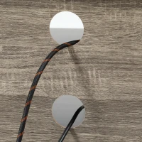 HOMCOM TV Stand for TV up to 50 Inches, Entertainment Center with Door, Open Storage and Drawers, TV Table with Steel Legs, Gray(m-8)