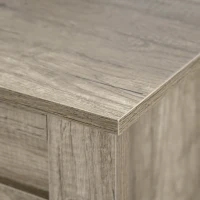 HOMCOM 42" Lift Top Coffee Table with Hidden Storage Compartment and Open Shelves, Lift Tabletop Pop-Up Accent Table for Living Room, Oak Wood Grain(m-8)