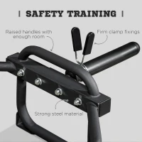 Soozier 61'' Olympic Hex Bar, Trap Bar, Solid Hexagon Weight Bar for Powerlifting, Squats, Deadlifts, Shrugs, Power Pulls, 220 Lbs Capacity(m-5)