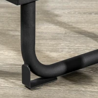 Soozier 61'' Olympic Hex Bar, Trap Bar, Solid Hexagon Weight Bar for Powerlifting, Squats, Deadlifts, Shrugs, Power Pulls, 220 Lbs Capacity(m-8)