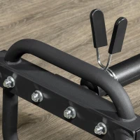 Soozier 61'' Olympic Hex Bar, Trap Bar, Solid Hexagon Weight Bar for Powerlifting, Squats, Deadlifts, Shrugs, Power Pulls, 220 Lbs Capacity(m-7)