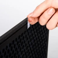 HOMCOM Air Purifier Filters Replacement for 823-033V80WT, 2-in-1 Cold Catalyst and Activated Carbon Filter, for Home, 1 Pack(m-7)