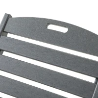 Outsunny Outdoor Chaise Lounge Chair, Waterproof Pool Furniture with Reclining Adjustable Backrest & Wheels for Beach, Tanning, Poolside, Patio, Light Gray(m-8)