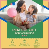 Qaba Ergonomic Kids Desk Chair with Thick Cushioning & Height Adjustment, Kids Computer Chair with Footrest, Childrens Chair, Kids Office Chair & Study Chair, Pink(m-6)