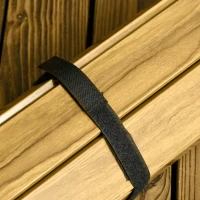 Outsunny Portable Folding Camping Table, 3ft Aluminum Roll-Up Picnic Table with Waterproof Woodgrain Finish & Carry Bag, Ideal for BBQ, Beach, Travel, Hiking(m-8)