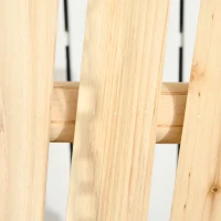 Outsunny 2-Seater Porch Swing, Hanging Outdoor Swing Bench with Metal Chains for Deck, Patio, Garden, Backyard(m-10)