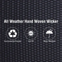 Outsunny Outdoor Storage Cabinet, Patio Storage Box Rack Rattan Wicker Pool Towel Valet Organizer Poolside Garden Lawn Bathroom Furniture Shelf w/ Shelf Drawer, Dark Brown(m-4)