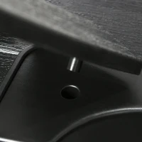 Outsunny 4PCs Cantilever Umbrella Base Weights with Wood-like Finish, Water or Sand Filled Patio Umbrella Weights for Cross Base Stand, Black(m-9)