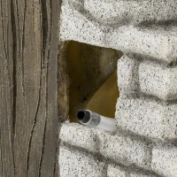 Outsunny Wine Jars Outdoor Waterfall Fountain with Adjustable Flow, 4-Tier Rustic Resin Cascading Water Fountain, Decorative Backyard Water Feature for Zen Garden, Deck, Porch(m-7)