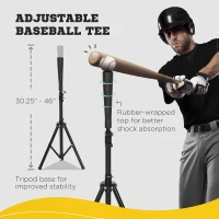 Soozier Softball and Baseball Net with Strike Zone, Tee, Caddy, and Portable Carry Bag for Pitching and Hitting Training(m-5)