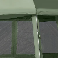 Outsunny Camping Tent for 6-8 Person, Portable Family Tent with Carrying Bag, Easy Set Up for Hiking and Outdoor, Dark Green(m-8)