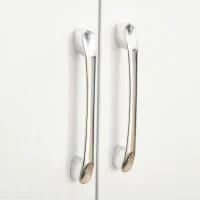 HOMCOM Farmhouse Kitchen Pantry Storage Cabinet with 4 Doors, Kitchen Cabinet with Shelves, White(m-10)