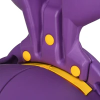 Qaba Kids Caterpillar Tunnel Outdoor Indoor Climb-N-Crawl Play Equipment for 3-6 Years Old, 3 Sections, for Daycare, Preschool, Playground(m-8)