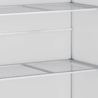 Outsunny 3 tier Greenhouse Outdoor Plant Garden Transparent Sunlight Board w / Foundation(m-8)