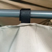 Outsunny 13'x 10' Soft-top Steel Patio Gazebo Canopy Party Tent with 6 Removable Curtains and Drainage Holes, Khaki(m-8)