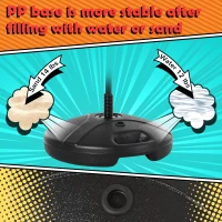 Qaba Indoor Fun Toy Punch Boxing Bag w/ Fillable Base & Soft Safety Mitts for Kids(m-6)