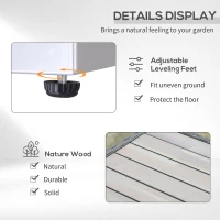 Outsunny 6 Piece Patio Furniture Set, All Weather Outdoor Rattan Sectional Sofa Couch with Chaise Lounge Sides, Coffee Table & Chairs, Conversation Set with Pillows & Cushions, Gray(m-6)