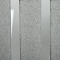 Outsunny All-Weather Patio Chair, HDPE Patio Dining Chair, Heavy Duty Wood-Like Outdoor Furniture for Garden, Backyard, Deck, Porch, Lawn, Gray(m-7)