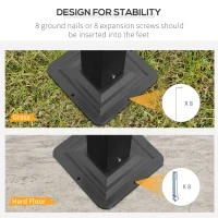 Outsunny Outdoor Louvered Pergola 9.7' x 8.2' Metal Patio Gazebo Sun Shade Shelter with Adjustable Breathable Mesh Roof, Grey(m-6)