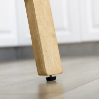 HOMCOM Bar Height Bar Stools Set of 2, 180 Degree Swivel Barstools, 30" Seat Height Bar Chairs with Solid Wood Footrests and Button Tufted Design, Beige(m-8)