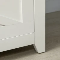 Vinsetto Vertical File Cabinet with Hanging Bars for A4 Size for Home Office, 29.9"x 19.7"x 30.3", White(m-10)