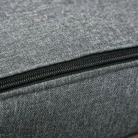 HOMCOM 360° Swivel Floor Chair, Folding Recliner Gaming Chair, Lazy Sofa Lounger with Adjustable Backrest Headrest, Thick Sponge Padding, Relaxing Reading, Light Grey(m-9)