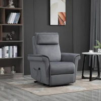 HOMCOM Modern Electric Power Lift Recliner Chair Kneading Massage Sofa Lounge with Headrest, Remote Control & Side Pocket(m-1)